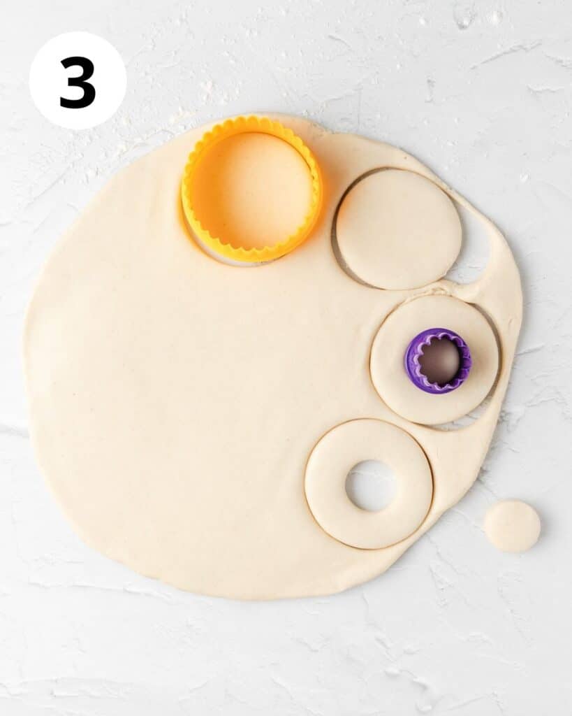 cutting out donuts and donut holes