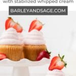 strawberry cupcakes pin