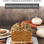 sourdough pumpkin bread pin