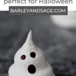 ghost meringue cookie pin