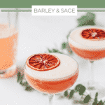 blood orange vodka sour pin