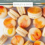 mango macarons pin