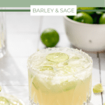 key lime margarita pin