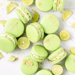 key lime pie macarons pin