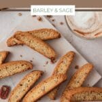 brown butter pecan biscotti pin