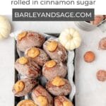 pumpkin cream donuts pin