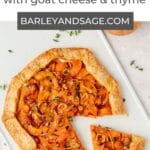 honeynut squash galette pin