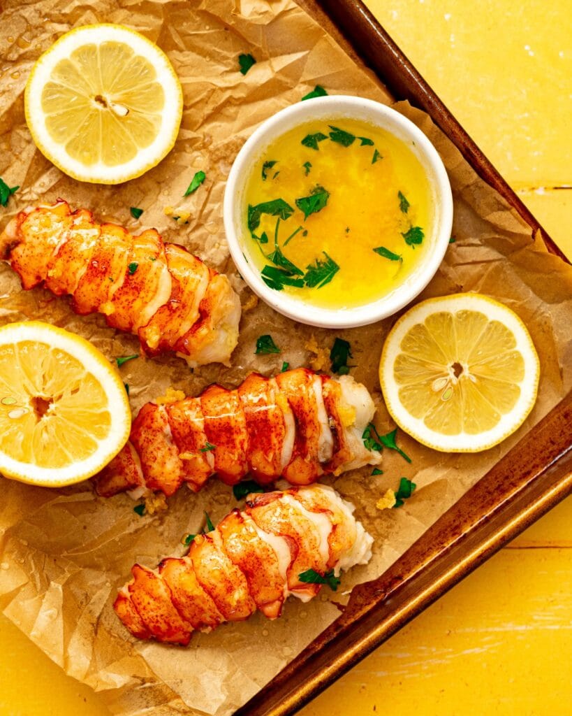 sous vide lobster tail