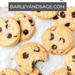 chocolate chip cookies with no brown sugar pin.