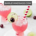 boozy cherry limeade pin.