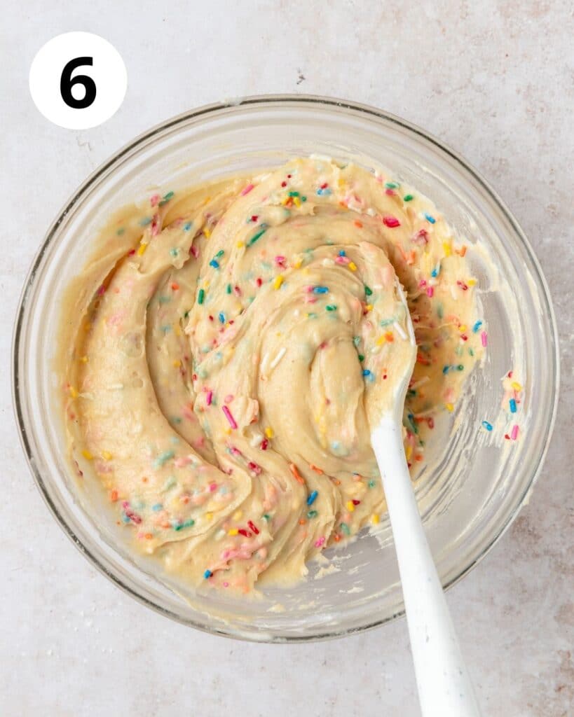 rainbow funfetti cake batter.