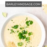 crockpot white queso dip pin.