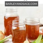 homemade vegetable stock pin.