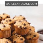 banana mini muffins pin