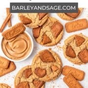 biscoff cookie butter cookies pin.