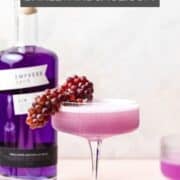empress gin french 75 pin.