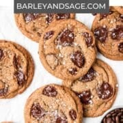 espresso chocolate chip cookies pin.