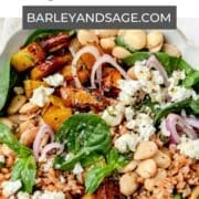 golden beet fall salad pin.