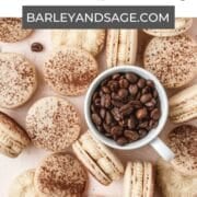 tiramisu macarons pin.