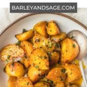 oven roasted golden beets pin.
