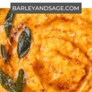 brown butter mashed butternut squash pin.