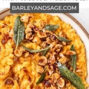 pumpkin risotto pin.