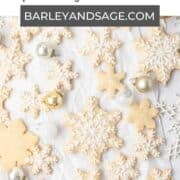 shortbread christmas cookies pin.