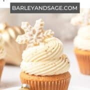 bourbon eggnog cupcakes pin.