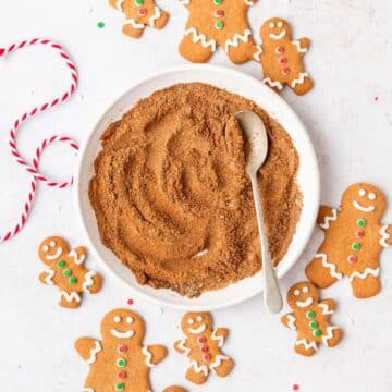 close up of gingerbread spice mix.