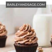 nutella cupcakes pin.