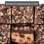 toffee blondies pin.