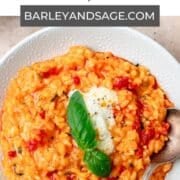 calabrian chili risotto pin.