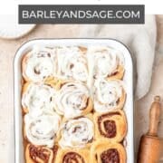 sourdough cinnamon rolls pin.