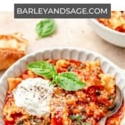 lasagna soup pin.