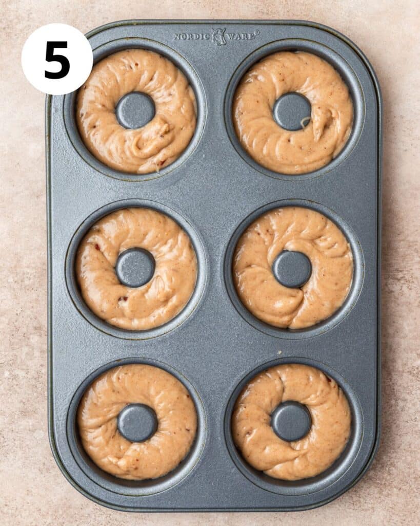 large maple donuts before baking.