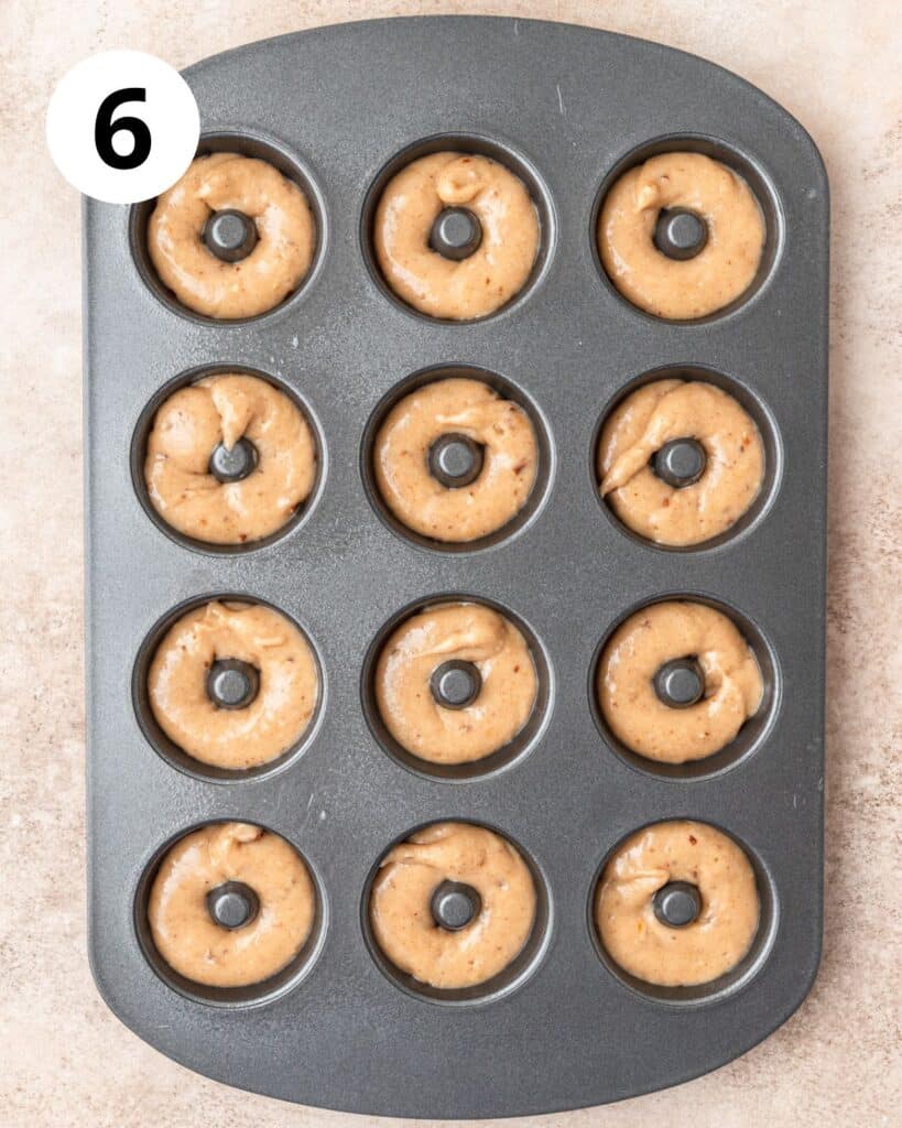 mini maple donuts before baking.