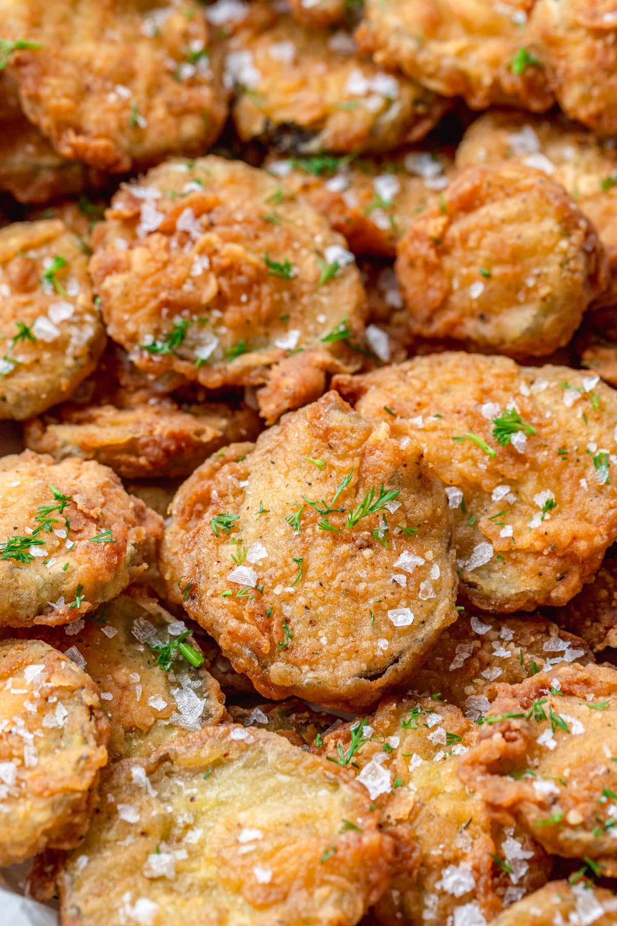 homemade fried pickles.