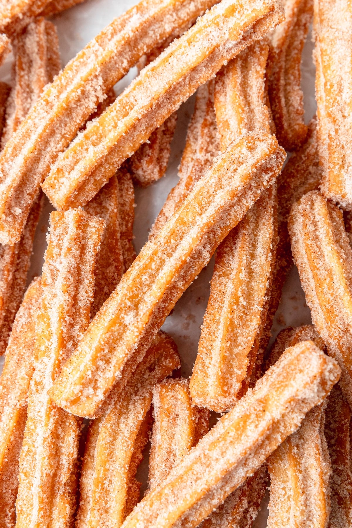 homemade fried churros.