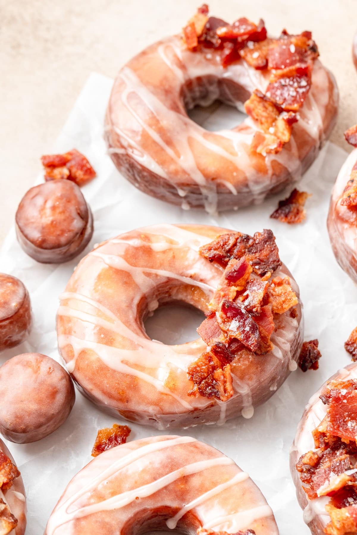 candied bacon donuts.