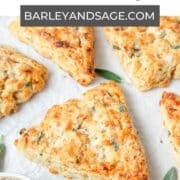 caramelized onion gruyere scones.