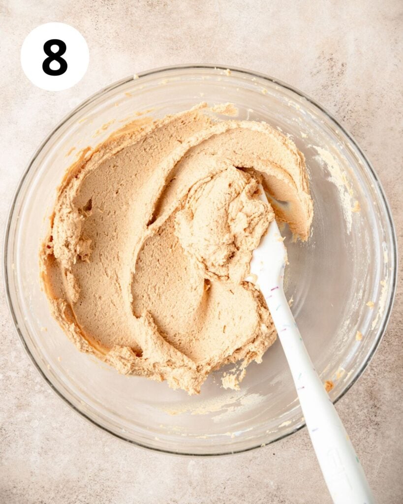 creamed peanut butter and cream cheese.