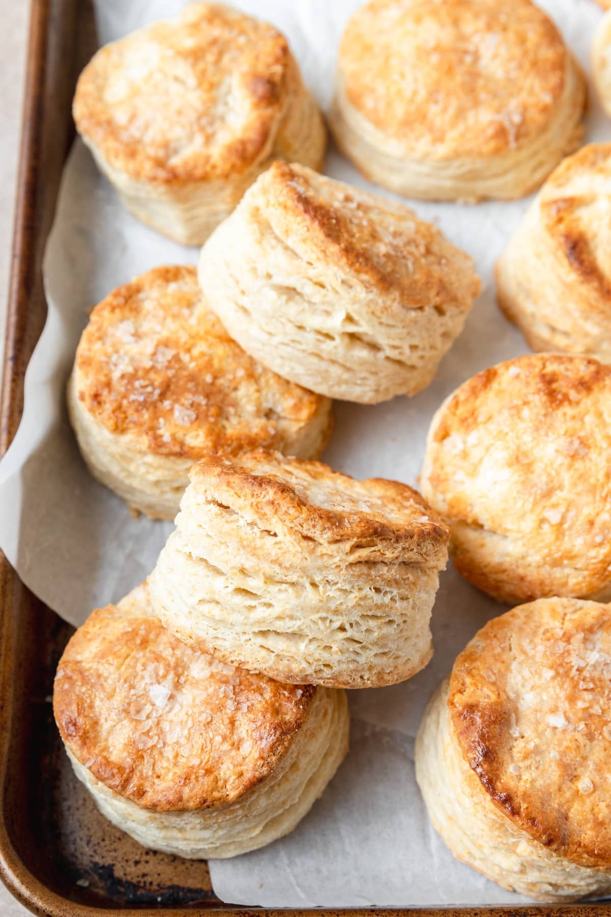 sourdough buttermilk biscuits.