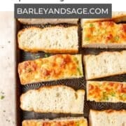 cheesy focaccia pin.