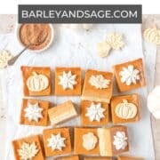 pumpkin pie bars pin.