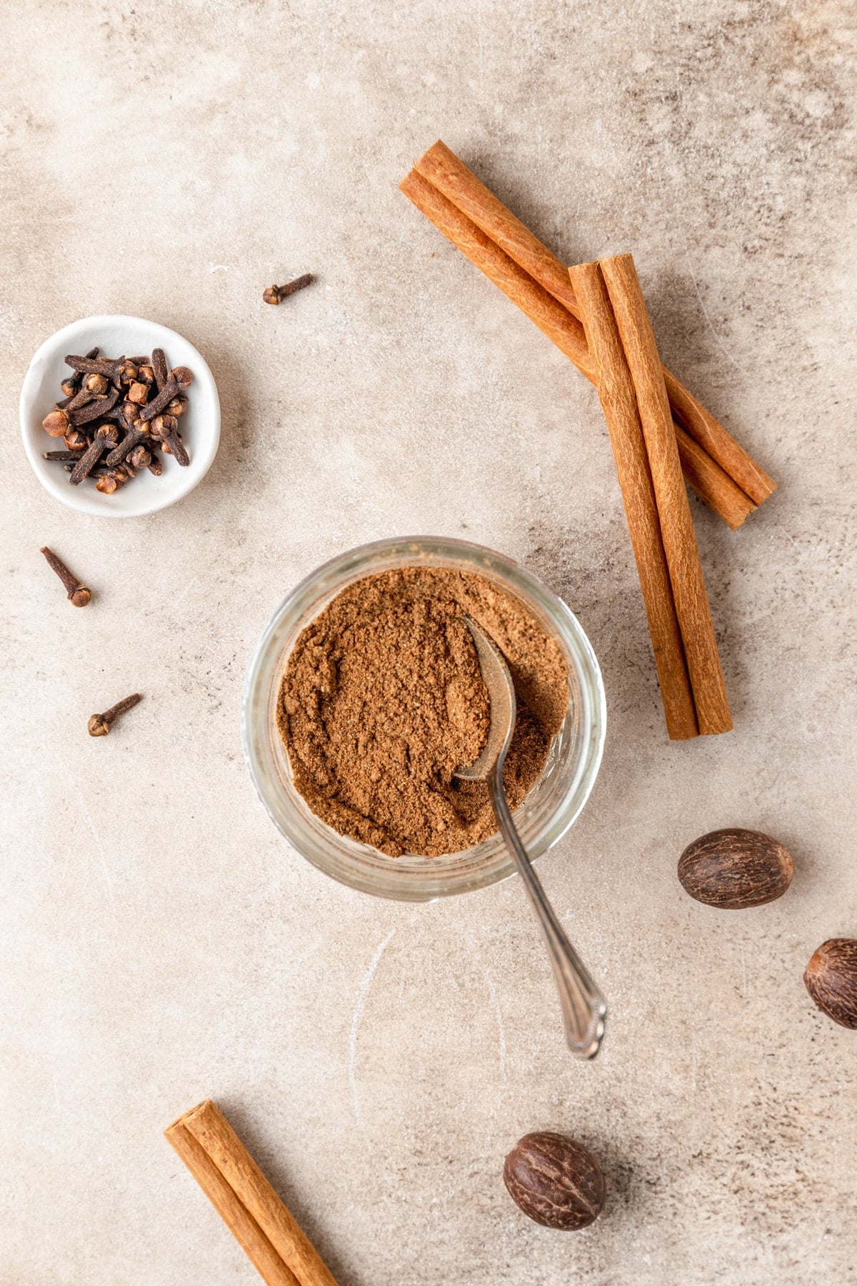 container of chai spice.