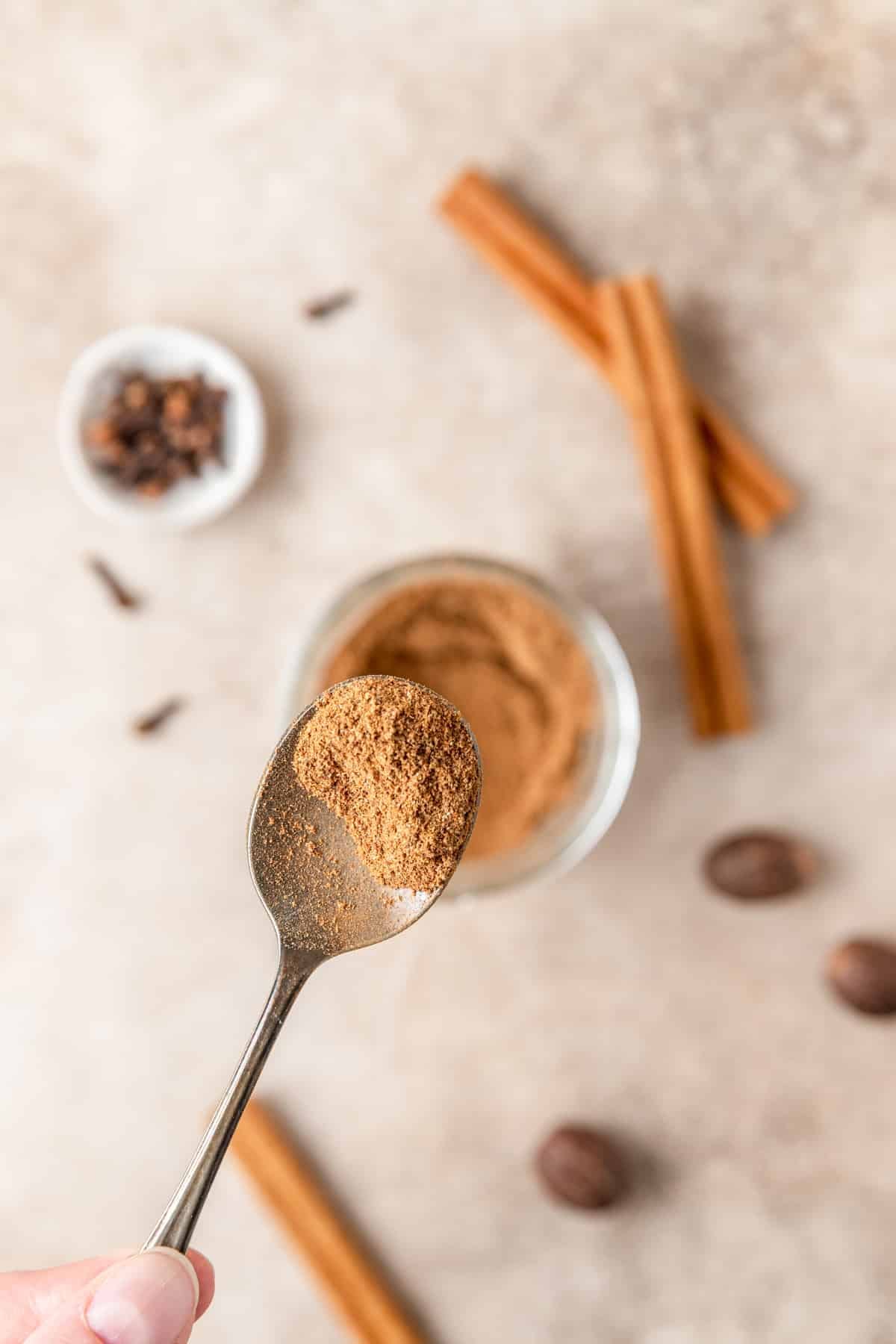 spoonful of chai spice.
