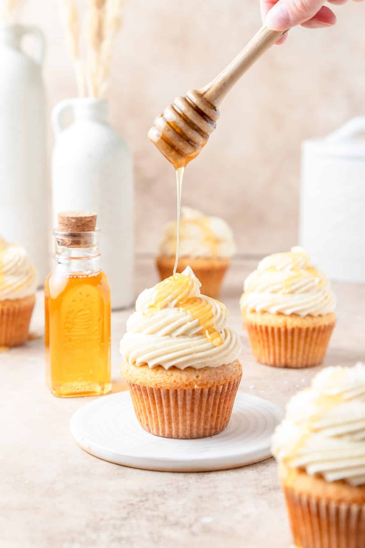 brown butter cornbread cupcakes. 