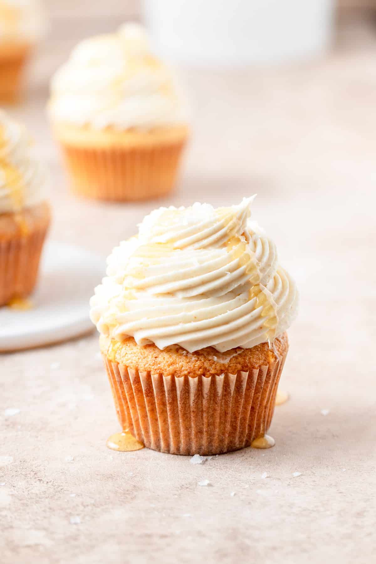 honey cornbread cupcakes. 