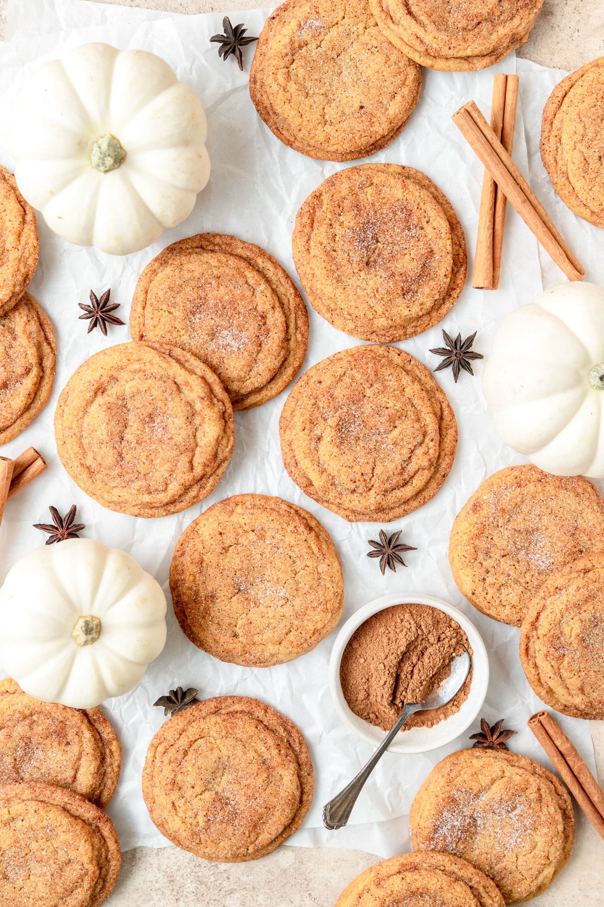 brown butter pumpkin snickerdoodles.