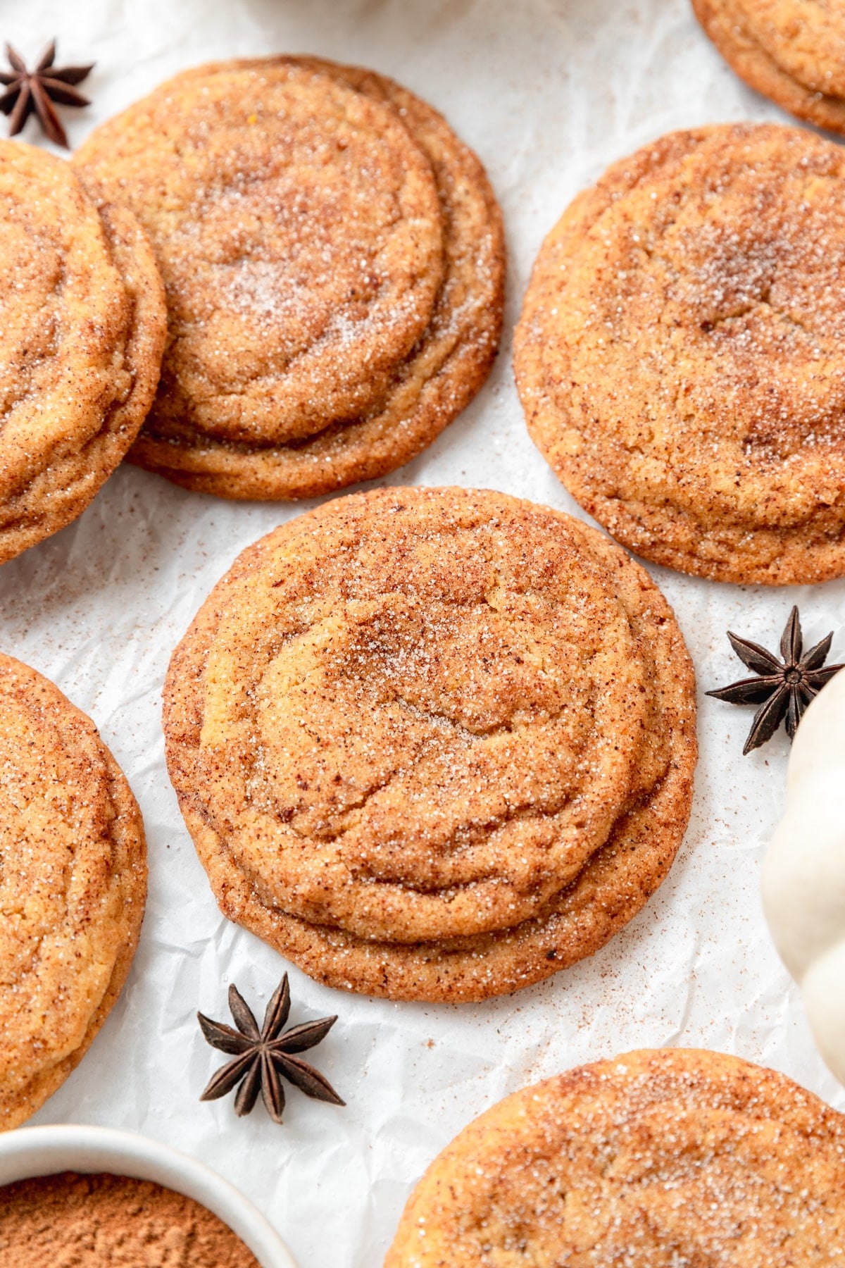 pumpkin spice snickerdoodles.